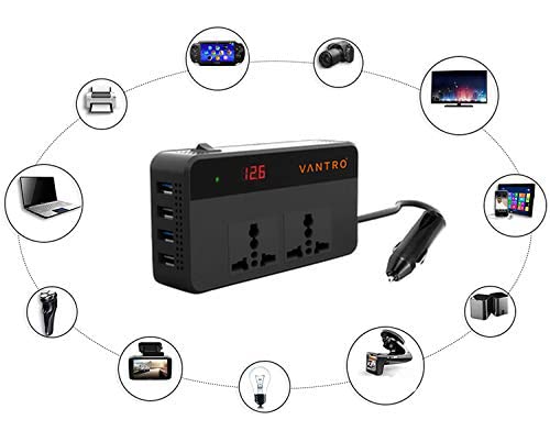 VANTRO Car Power Inverter 200W – P2