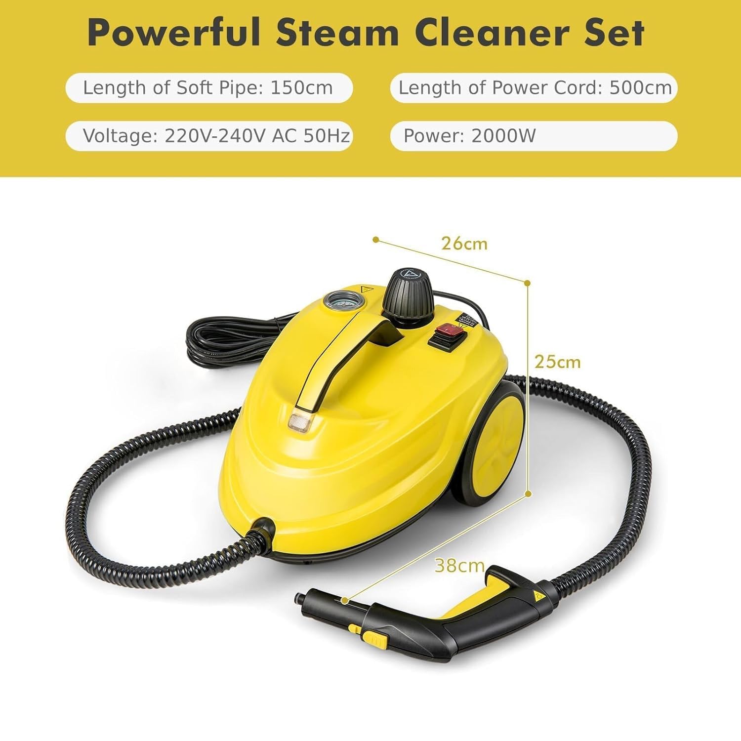 VANTRO Steam Cleaner 2000W S1