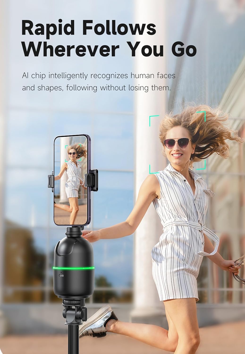 VANTRO Auto Face Tracking Tripod G1