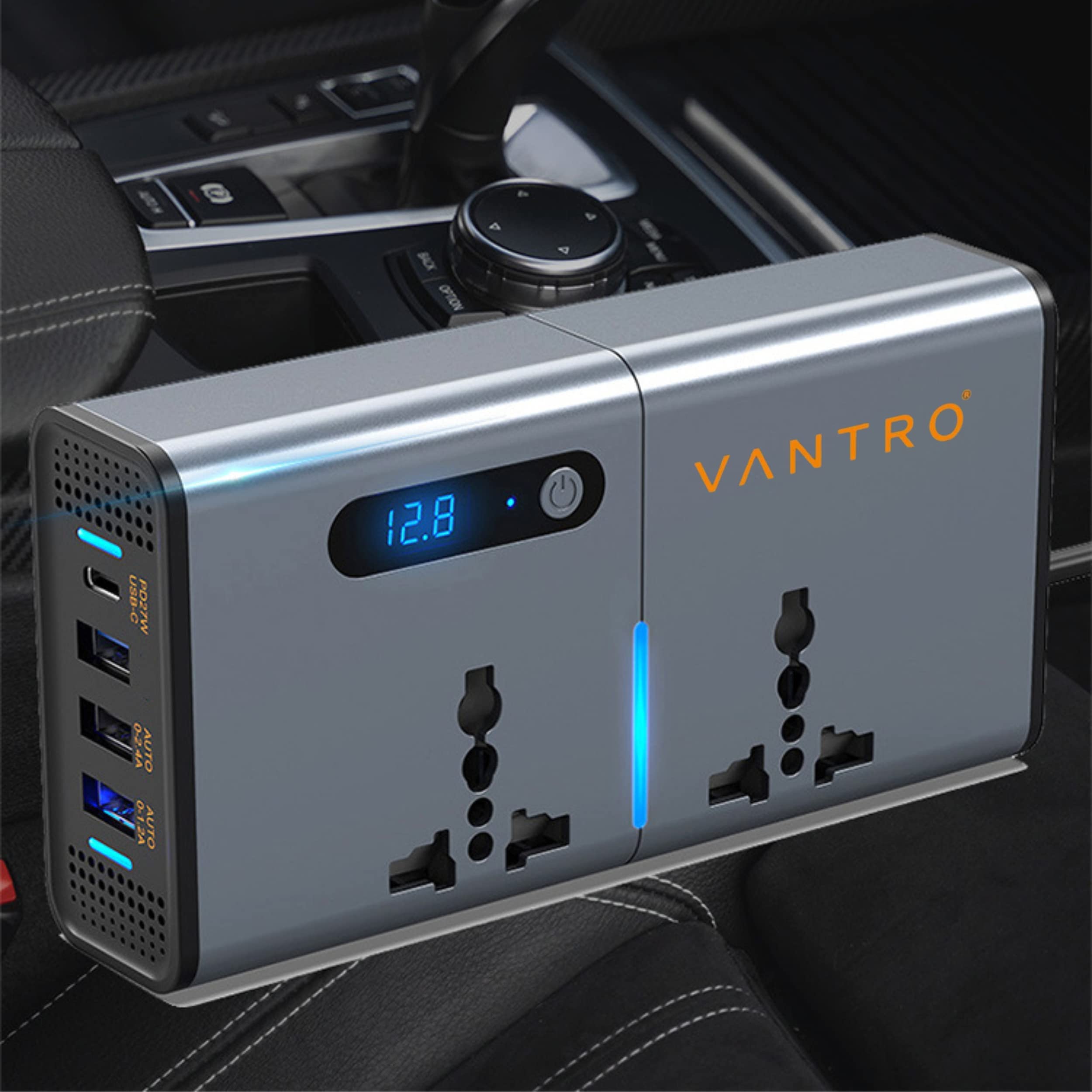 VANTRO Car Power Inverter 200W – P2